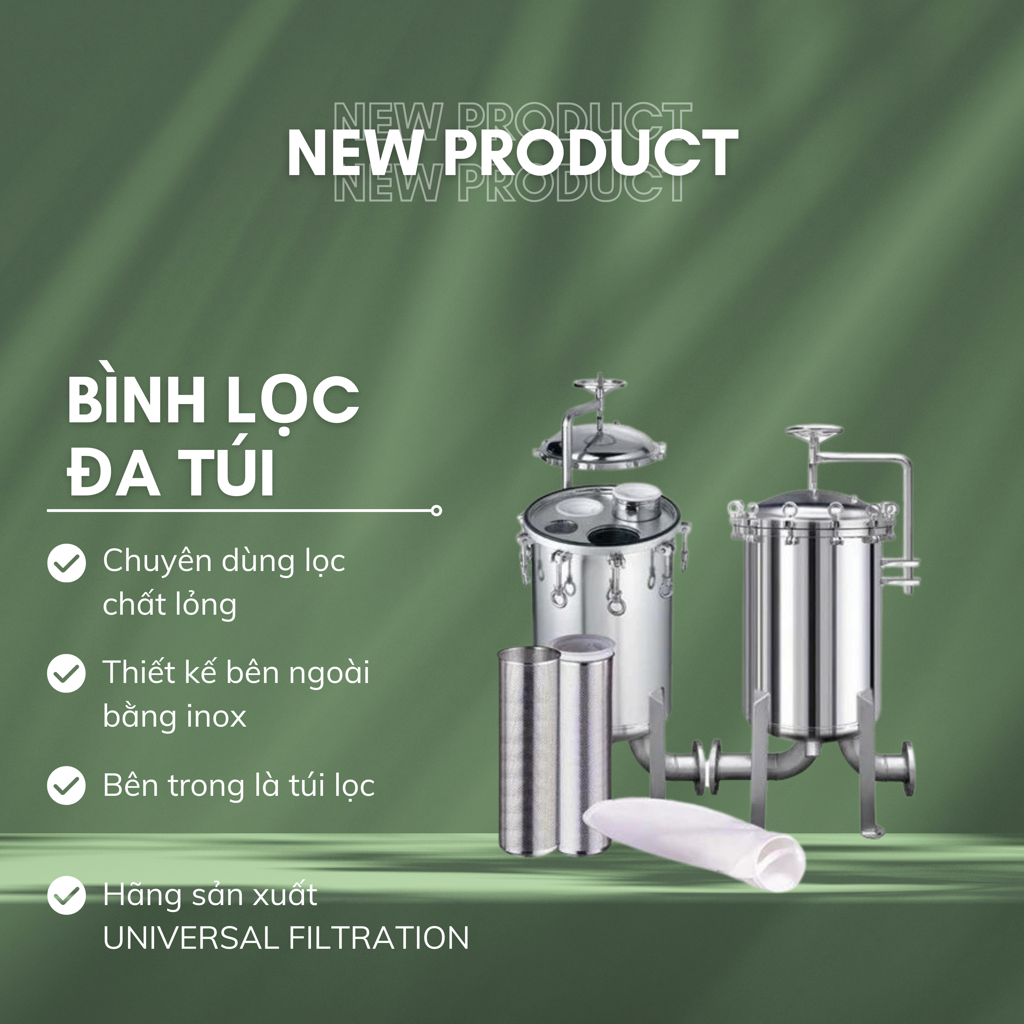 BÌNH LỌC ĐA TÚI
