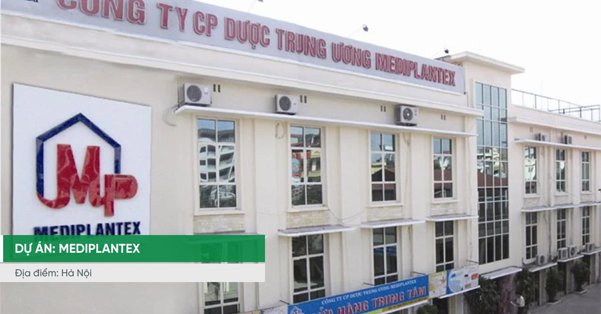 CÔNG TY CỔ PHẦN DƯỢC TRUNG ƯƠNG MEDIPLANTEX